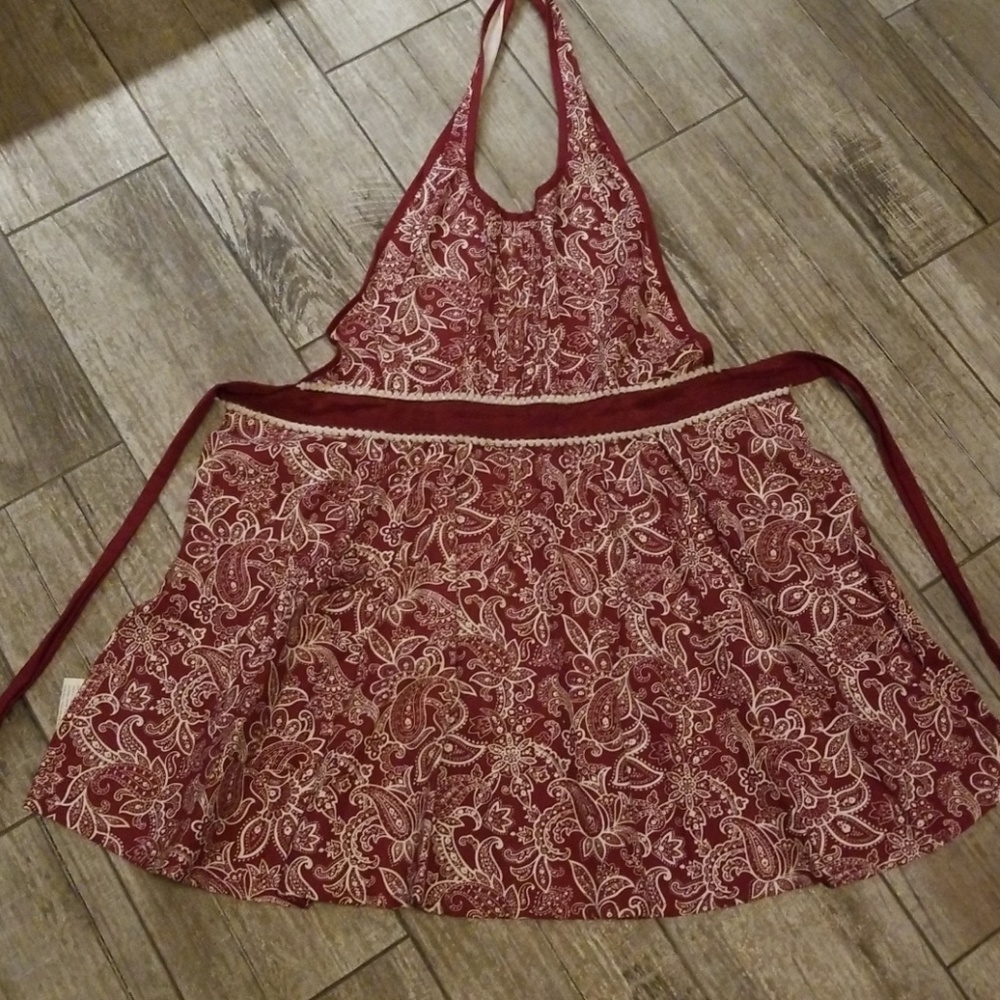 Retro style apron